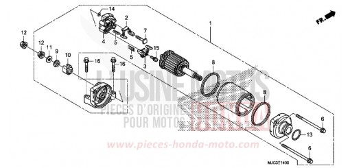 STARTING MOTOR CBR600RAD de 2013